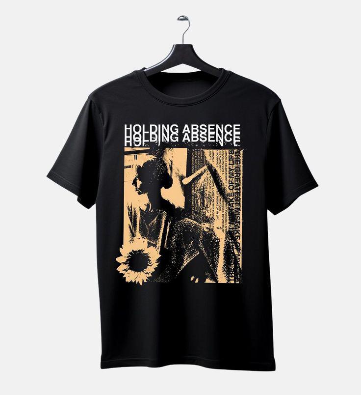 Винтажная футболка Holding Absence Подарок Фанатская Размеры от S до 5XL FL0681 Унисекс Футболка XXXL