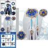Gorgeous Genshin Impact Kunikuzushi-wanderer Balladeer Cosplay Bamboo Hat Adult Costume