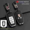 High-End Metal Key Case for Hongqi H9/H5/H7/HS7 - Full Wrap with Buckle Button for 21 Models