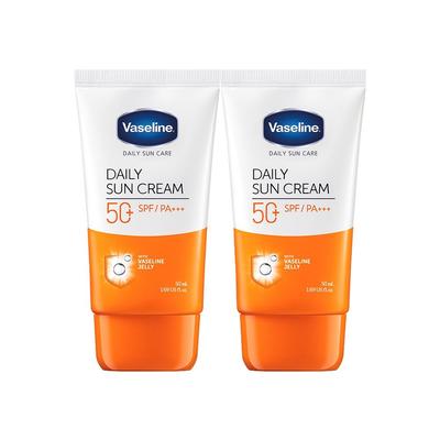 Crème solaire quotidienne SPF50+ PA+++, 50ml, 2 unités