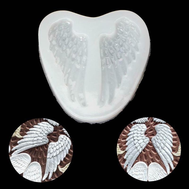Angel Wings Silicone Pendant Making Jewelry Pendant Resin Casting DIY Mould Angel Wings Silicone Pendant Making Jewelry Pendant Resin Casting DIY Mould