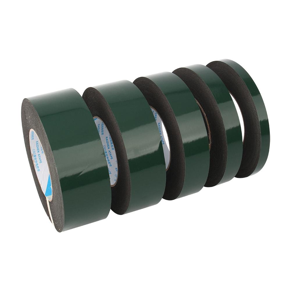 

10m Super Strong Waterproof Self Adhesive Double Sided Foam Tape Black Color