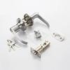 1Set Durable Three-Pole Spherical Knob Lock Aluminum Alloy 25-45mm Door Handle Lock with 3 Keys Entry Sliding Keyed Locks
