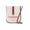 Burberry Letter Print Cotton Anne Phone Case Shoulder Bag Backpack Regular Color Block Women bags 8036713