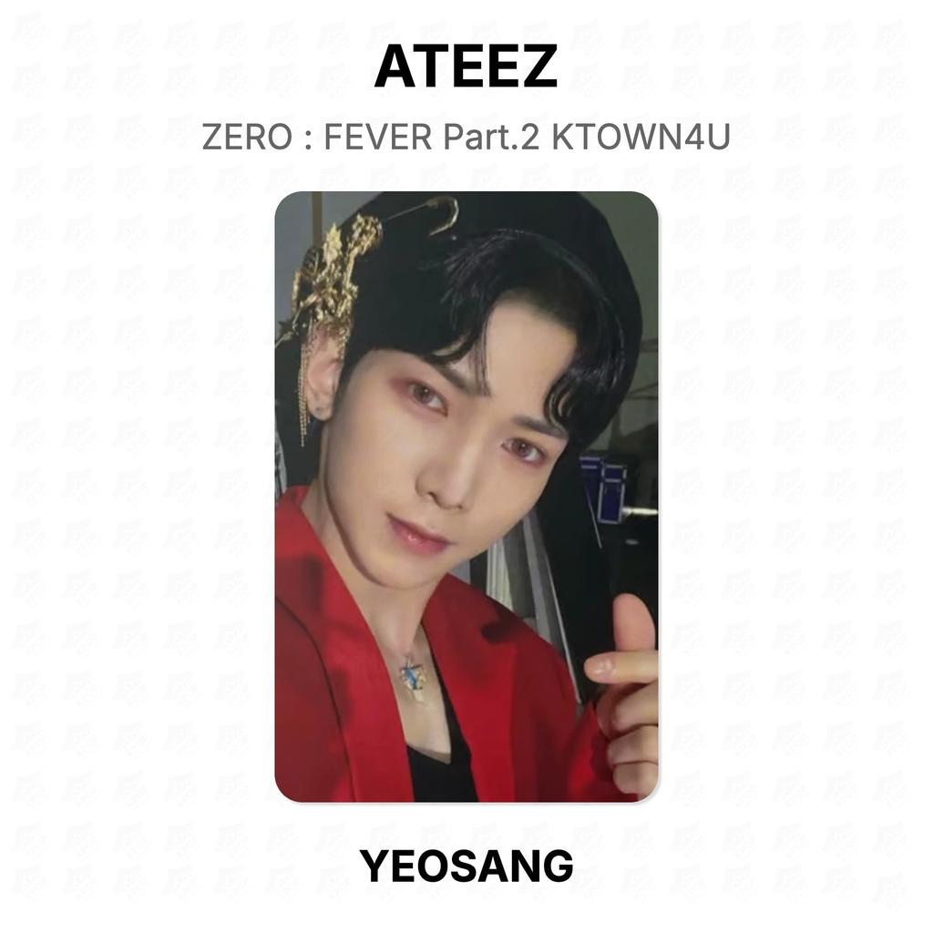ATEEZ CERO : FEVER Parte 2 Fotocarte Oficial KTOWN4U