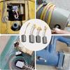 50pcs For Drills Sanders Grinders Motors Durable Motor Repair Parts Kit Heavy Duty Carbon Brush with Metal Bases
