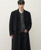 Draw Fit Premier Wool Single Chester Coat [Black]