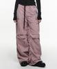 Nash Puckering Jogger Pants (Unisex) Rose Pink