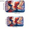 1pc Flannel Mat Marvel Superheroes Bathroom Mat, Multi-Size, Multi-Functional Daily Use, Suitable for Bathroom, Entrance, Laun
