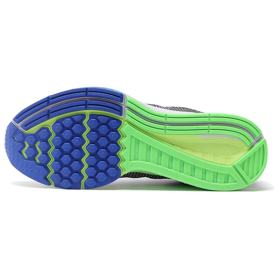 Nike Zoom Structure 19 Casual Stylish Shock Absorbing Durable Low Top Running Shoes Men Sneaker Black Green 806580-004