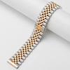 22 mm Rostfritt Stål Armband för Tissot för Citizen för Seiko Snabbkoppling Fjärilsspänne Metallklockarmband Högkvalitativt Armband