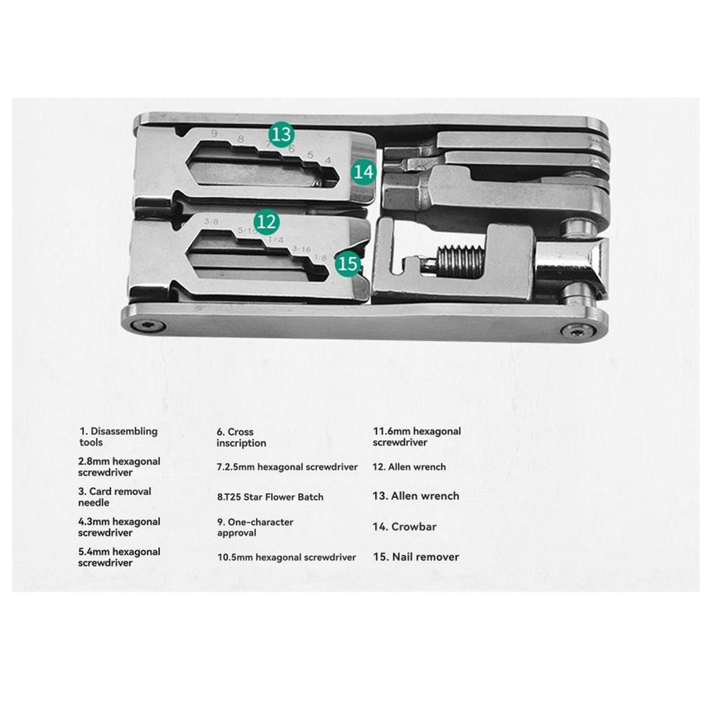 2026+ Multifunctional Bicycle Repair Kit: Chain Tool, Wrench & Gear Combo for Efficient Maintenance