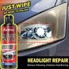 Car Headlight Repair Kit, Universal Type for Removing Oxidation, Yellowing, Scratches, and Polishing To Increase Transparency.