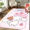 Custom 1Pc Piggy Heart Bow Rug Office Carpet Indoor Outdoor Entrance Doormat Nonslip Soft And Comfortable Living Room D2915300