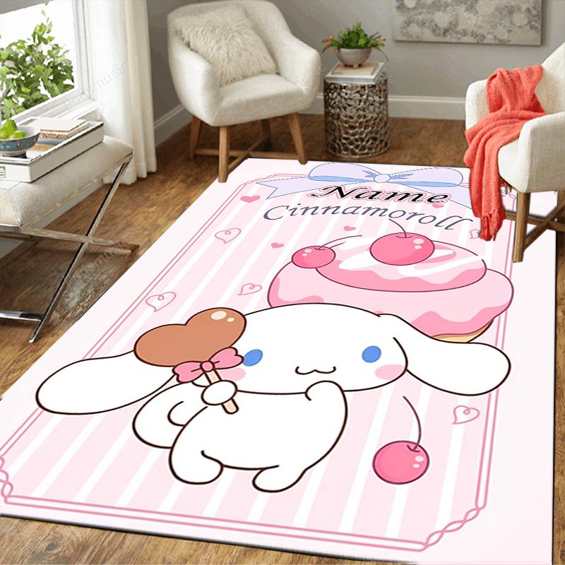 Custom 1Pc Piggy Heart Bow Rug Office Carpet Indoor Outdoor Entrance Doormat Nonslip Soft And Comfortable Living Room D2915300
