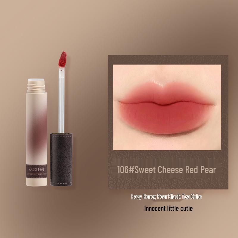 Cahill Muye Matte Velvet Lip Mud - Silky, Pigmented, Non-Transferable, Long-Lasting Lip Gloss for Women