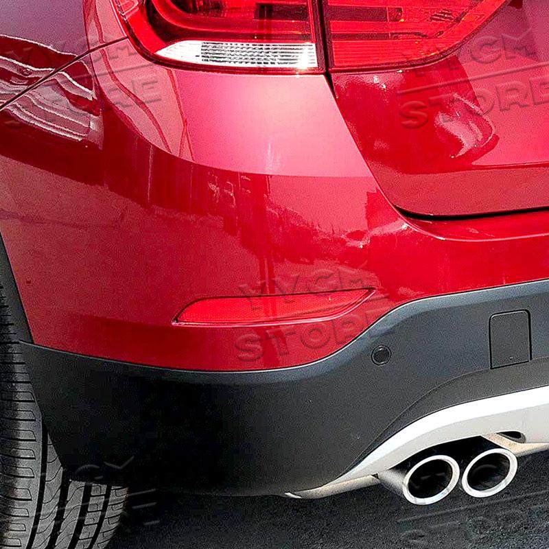 For BMW E84 X1 2013 2014 2015 Car Rear Bumper Brake Light Reflector Lamp 63147314883 63147314884 Red Lens Warning Strip