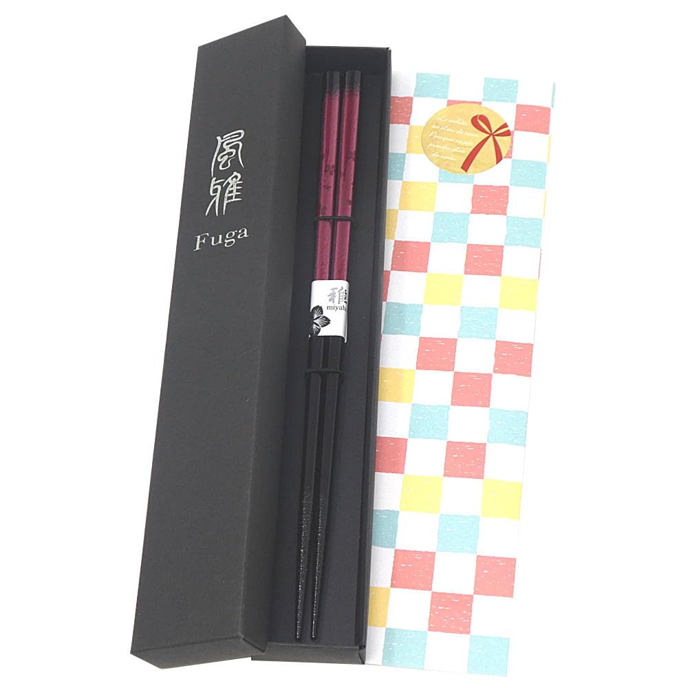 

День уважения к старшим Сакура Уцуси Одноместная посудомоечная машина Изготовлено из Современные палочки для еды, Дизайн, 23 см, В коробке, Пара, Подарок, Безопасный, Япония, Стильный,