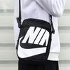 Nike Heritage Polyester Cycling Bag, Shoulder Bag, Crossbody Bag Unisex Black BA6344-010