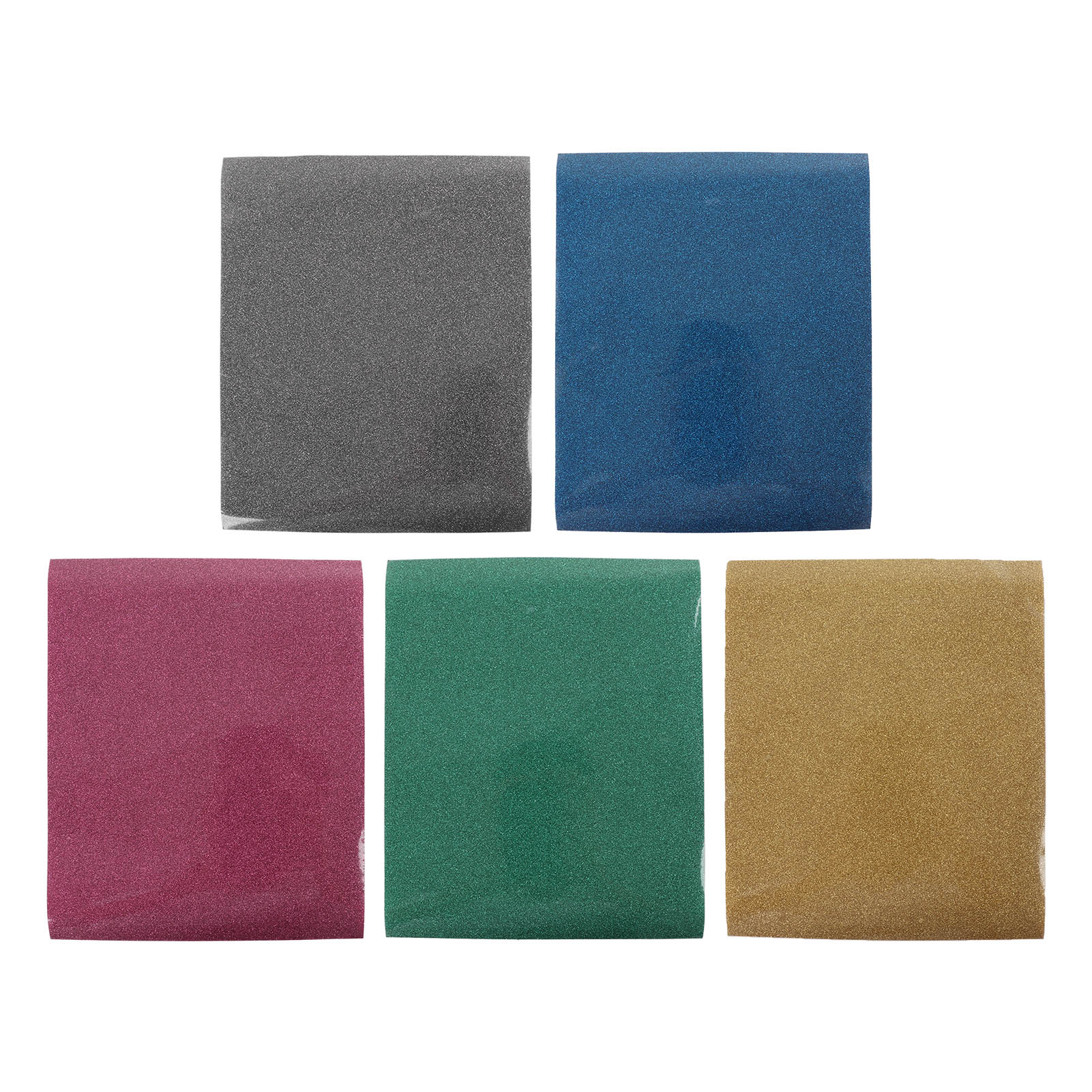 5Pcs HTV Heat Transfer Vinyl Bundle PU Colorful Thin Heat Transfer Vinyl Bundle Iron On Vinyl for DIY Fabrics