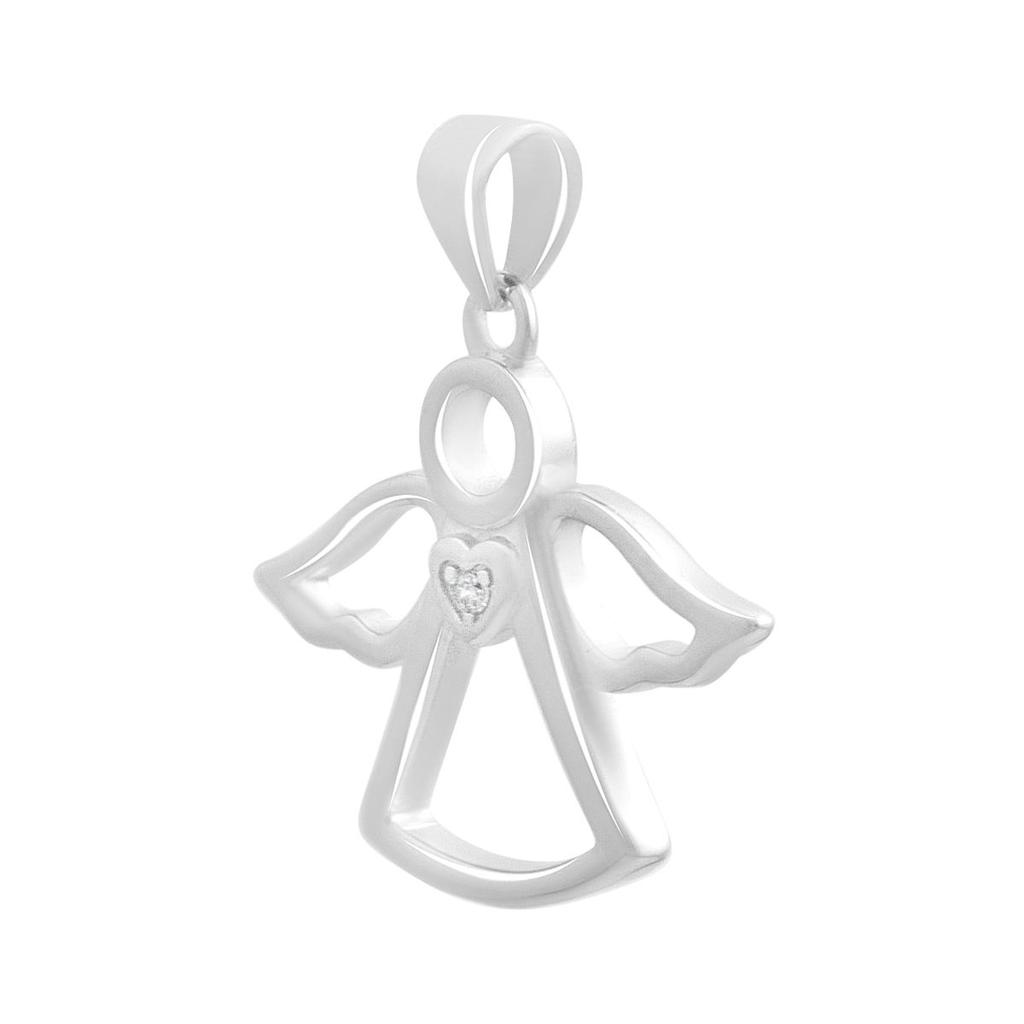 Silver Pendant with Cubic Zirkonia (2191629)