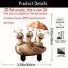 Acrylic Garden Floor Plug Cute Creative Snail Statue Sculptures Multifunctional Waterproof Snail Mini Figurine