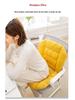 Heated Seat Cushion with Backrest and Lumbar Support for Office Chairs