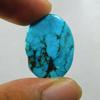 A++ 31.85 Ct Natural USA Turquoise Oval Cut Cabochon Loose Gemstone CERTIFIED