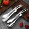 Stainless Steel Serving Tongs with BBQ Buffet Food Non-Slip Grip Heavy-Duty Clips Heat-Resistant Rust-Proof Kitchen Utensils