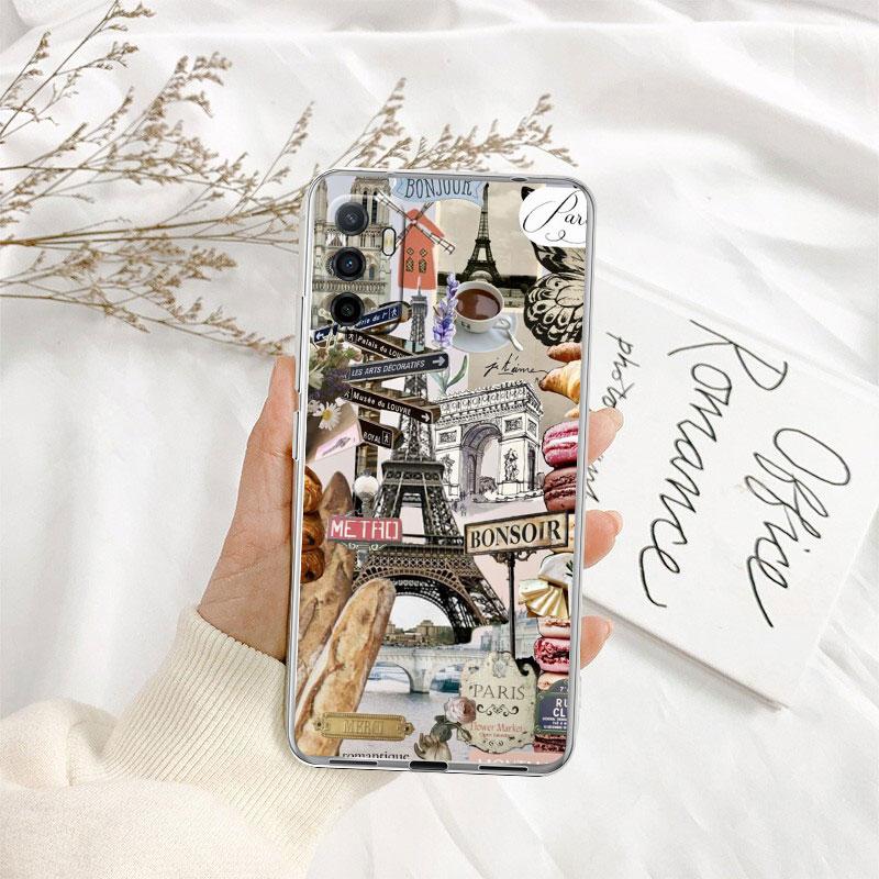 IK52 Paris Eiffel Tower Case for Motorola E13 E15 E20 E22 E22I E22S E30 E32 E40 E7 E7I G Plus Power Play Stylus G22 G14