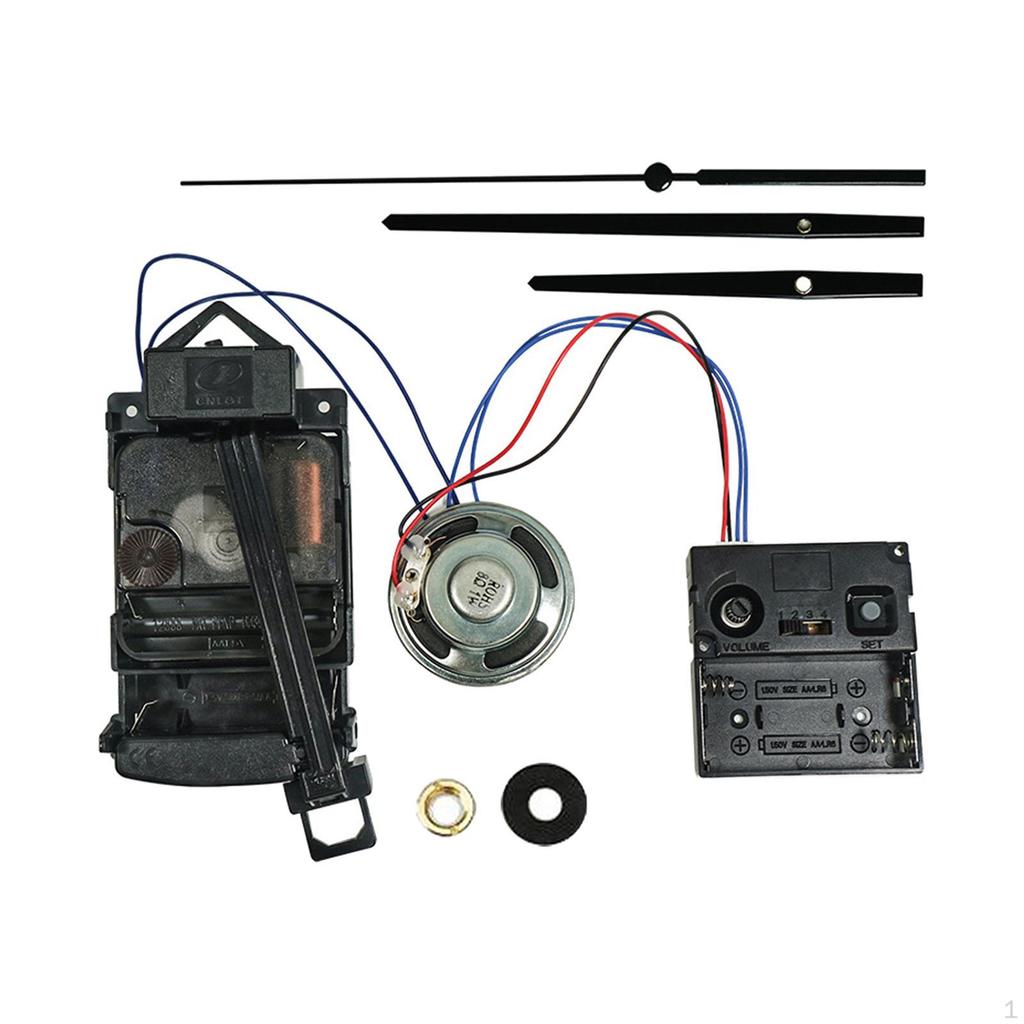 Pendulum Clock Movement Kits Making Replacement Parts Music Box Speaker