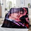 Love and Deepspace Theme Printed Blanket - Perfect for Couch, Bed, Travel & Outdoor Use | Machine Washable, Cozy & Durable.