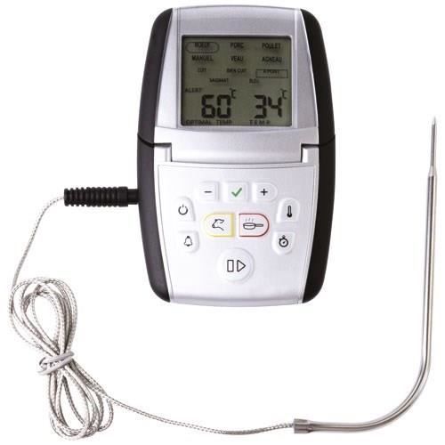 Thermo-sonde - MASTRAD - M Classic+ - Minuteur intégré - 1xAAA incluse - Gris