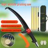 Jiujiu Multifunctional Pruning Saw with Extension Pole for High Altitude Tree and Garden Fruit Tree Maintenance