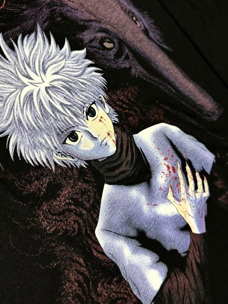 [USED] Extremely Rare Hunter X Hunter Killua Anime T-Shirt Long Sleeve XL