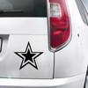 DS94#15x14cm Pentagram Vinyl Decal Durable, Weatherproof Decoration for Car Motorcycle, Easy To Paste