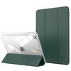 Kenke Clear Transparent Tablet Case with Pencil Holder iPad Case for 10.2 9th 8th 7th Anti-fall Tablet Covers Cases