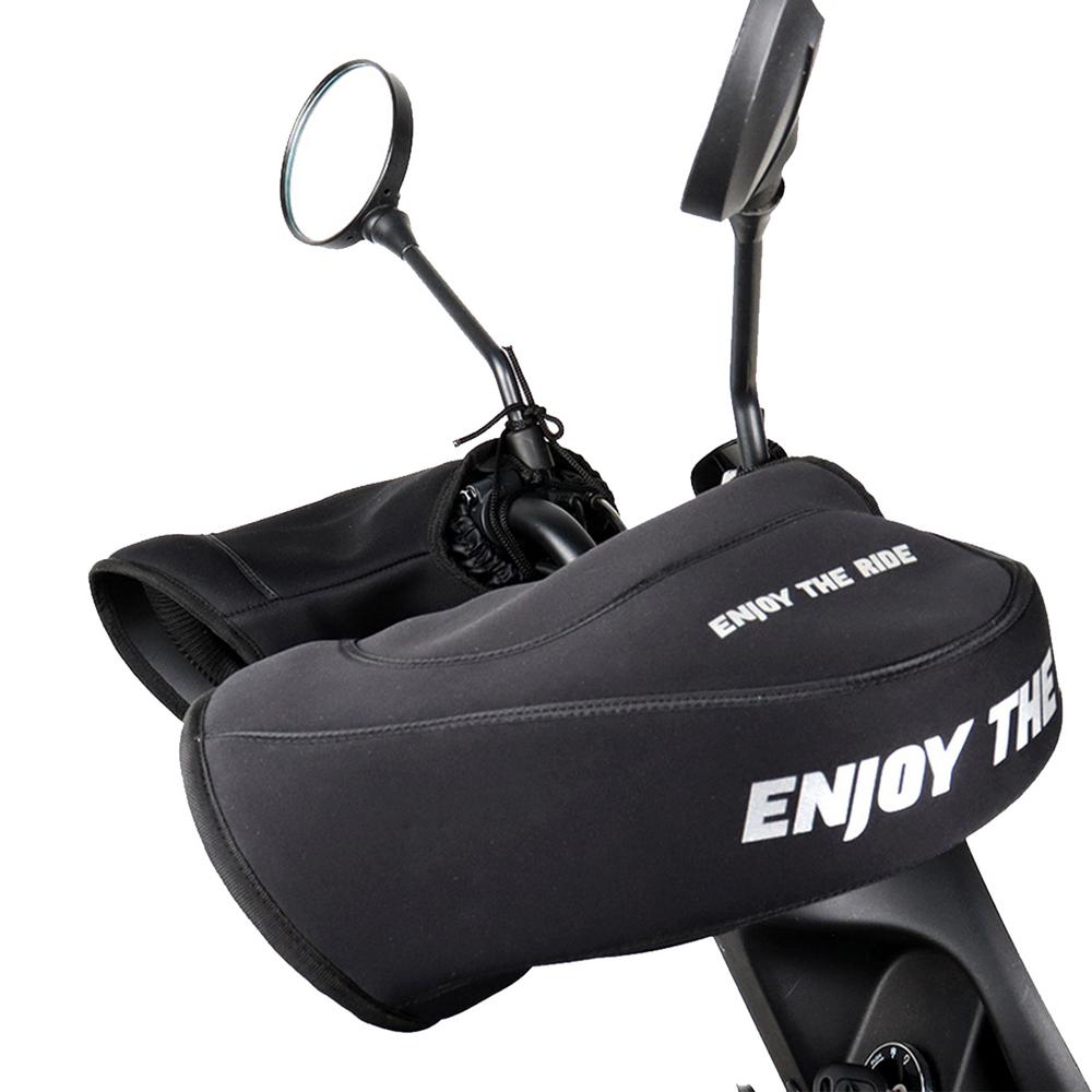 29X12cm Winter Motorcycle Handlebar Gloves Windproof Bike Hand Warmer Mitts Handlebar Muffs for Scooter Snowmobiles Glove