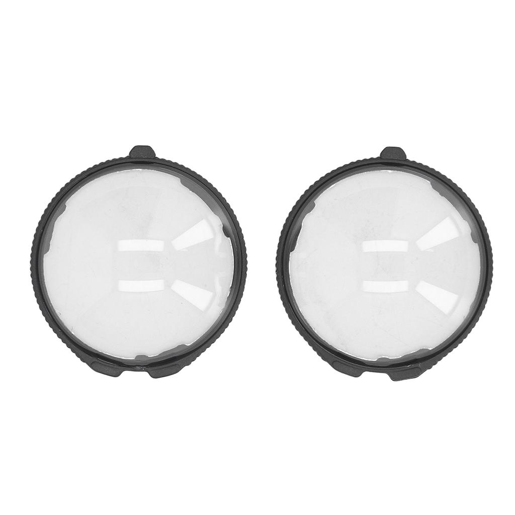 2Pcs Lens Guard Replacement for Insta360 X5 Water Proof Optical Glass Camera Lens Cover