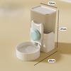 2026 New Hanging Gravity Flow Pet Water Dispenser 1000ML Automatic Drinking Bottle for Cats Rabbits Hamsters Cage Accessories MIT