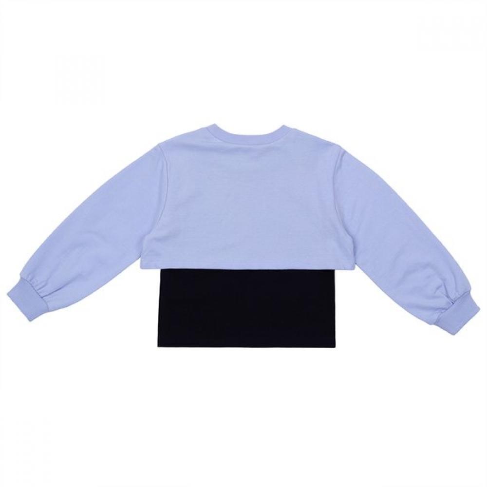 Tiffany Blue Layered Tee T54kat100