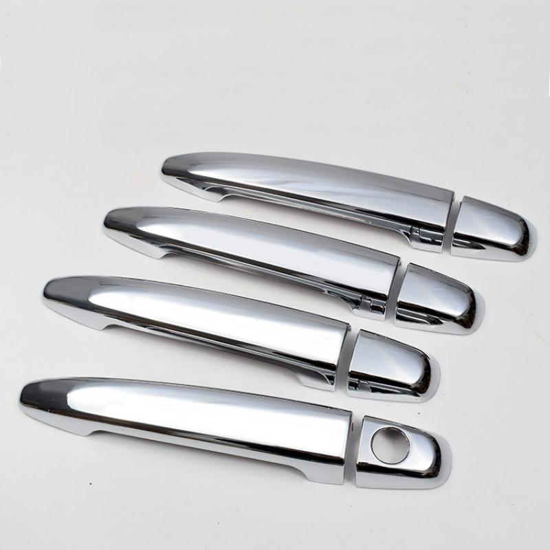 FUNDUOO For Toyota ISIS Platana 2004 - 2015 Chrome Door Handle Cover Trim Sticker