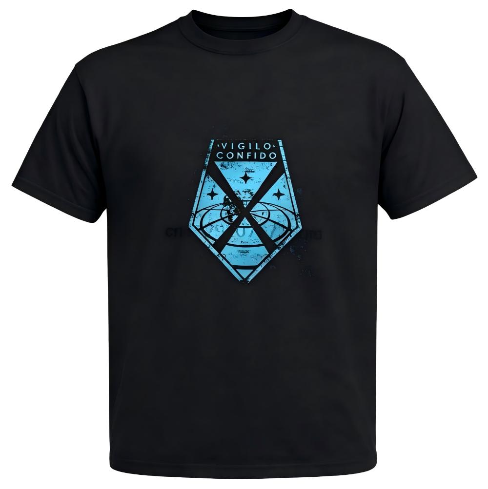 XCOM Vigilo Confido Logo T-Shirt