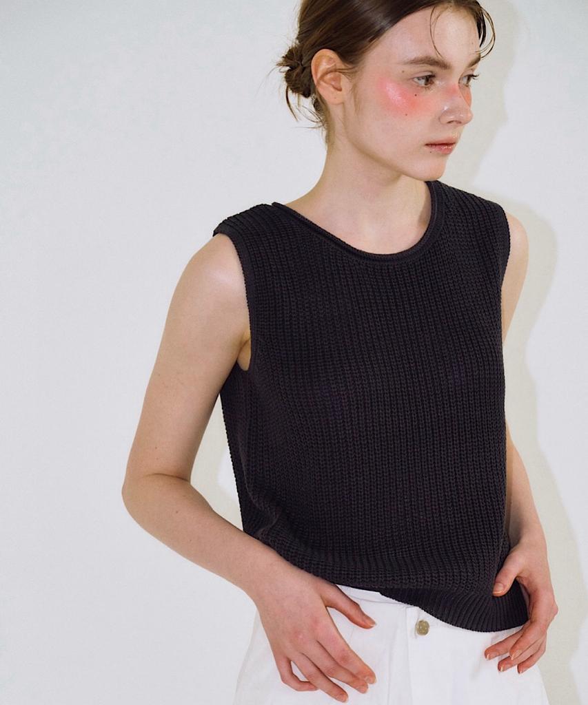 APOEM Round Ribbed Knit - 2Colors