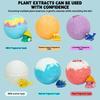 Children's Ocean Surprise Bath Ball Set (12-piece), Bath Balls With Hidden Animal Toys Inside