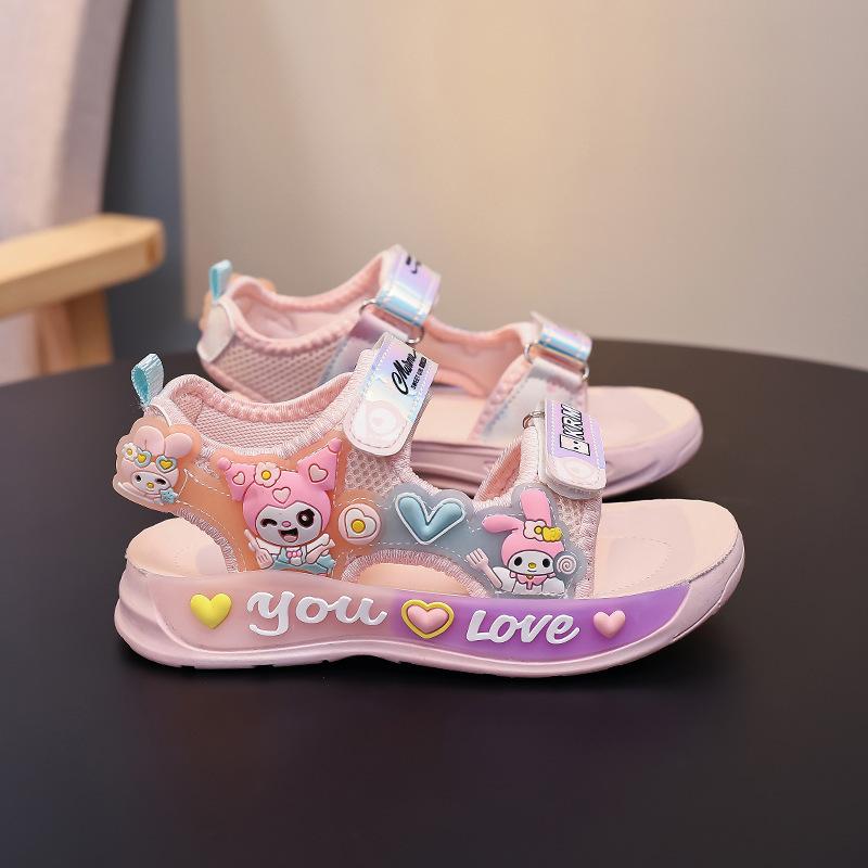 Sandals with Soft Soles, New Style Beach Shoes, Cute Soft-soled Girls' Casual Shoes