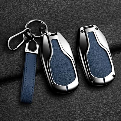 Zinc Alloy Car Key Case for Maserati Ghibli President Grecale Levante GranTurismo Quattroporte GranCabrio MC2 Accessories