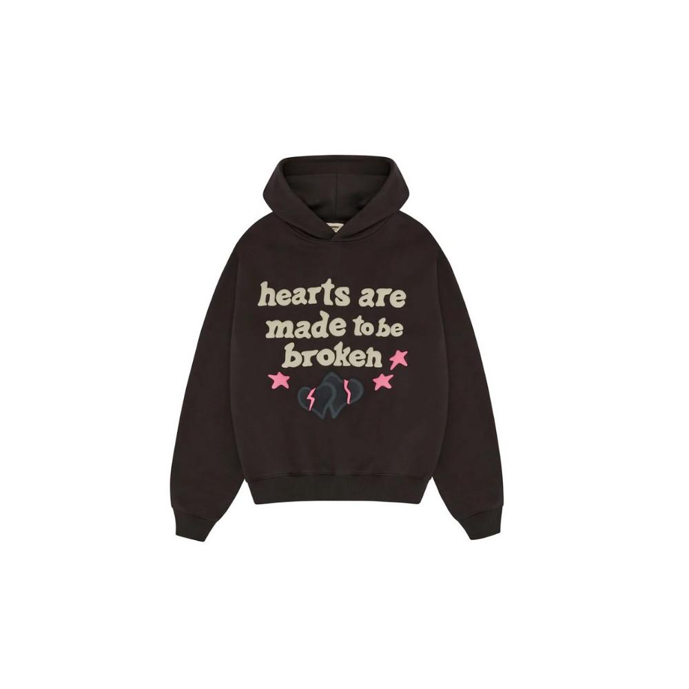 Sweatshirt Broken Planet Hearts Are Made To Be Broken Schwarz