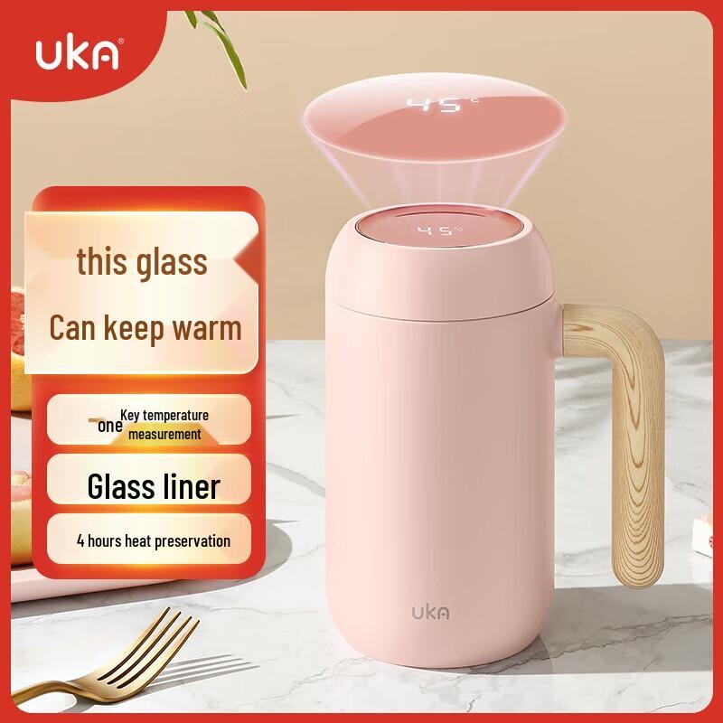 UKA Tea Temperature Display Ceramic Infuser Mug