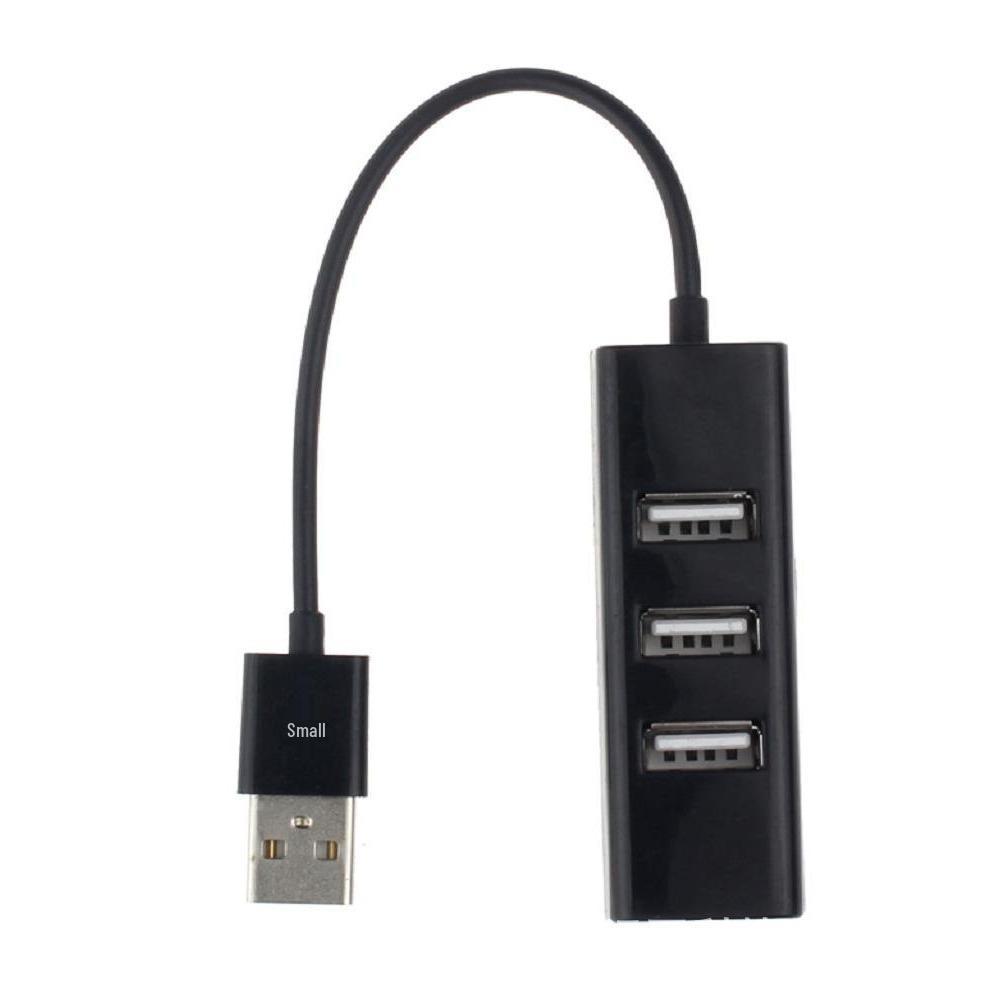 USB 2.0 4-Port Mini Hub Splitter for Computers